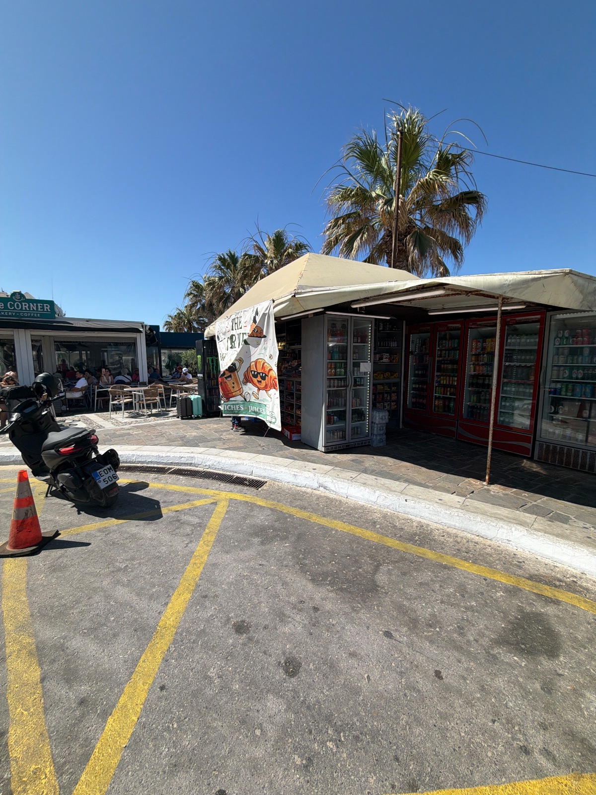 Cyclades kiosk
